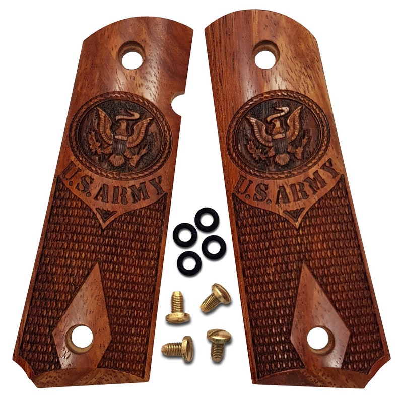 1911 Pistol Grips Full Size and Commander Solid Exotic Etsy