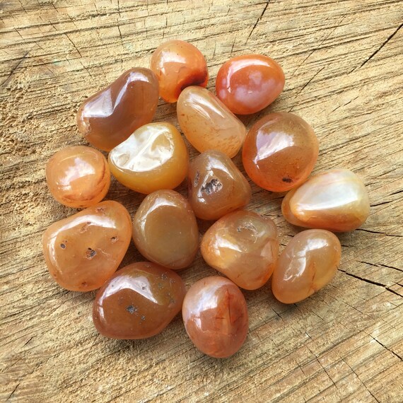 carnelian polished stone