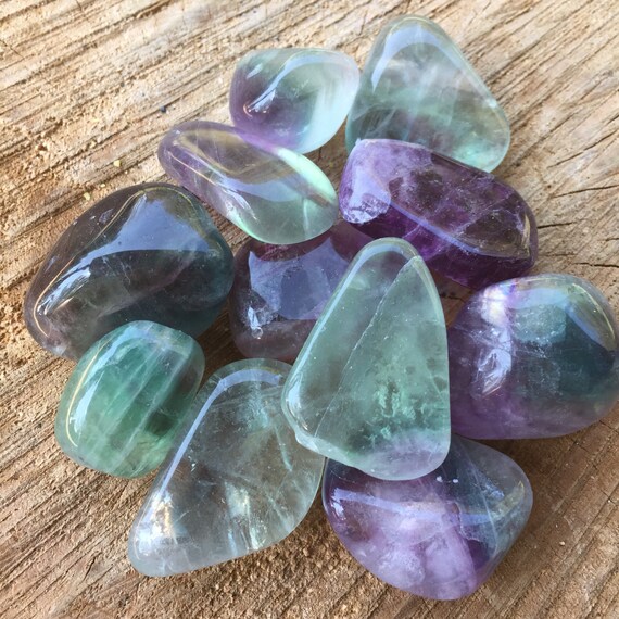 polished fluorite stones