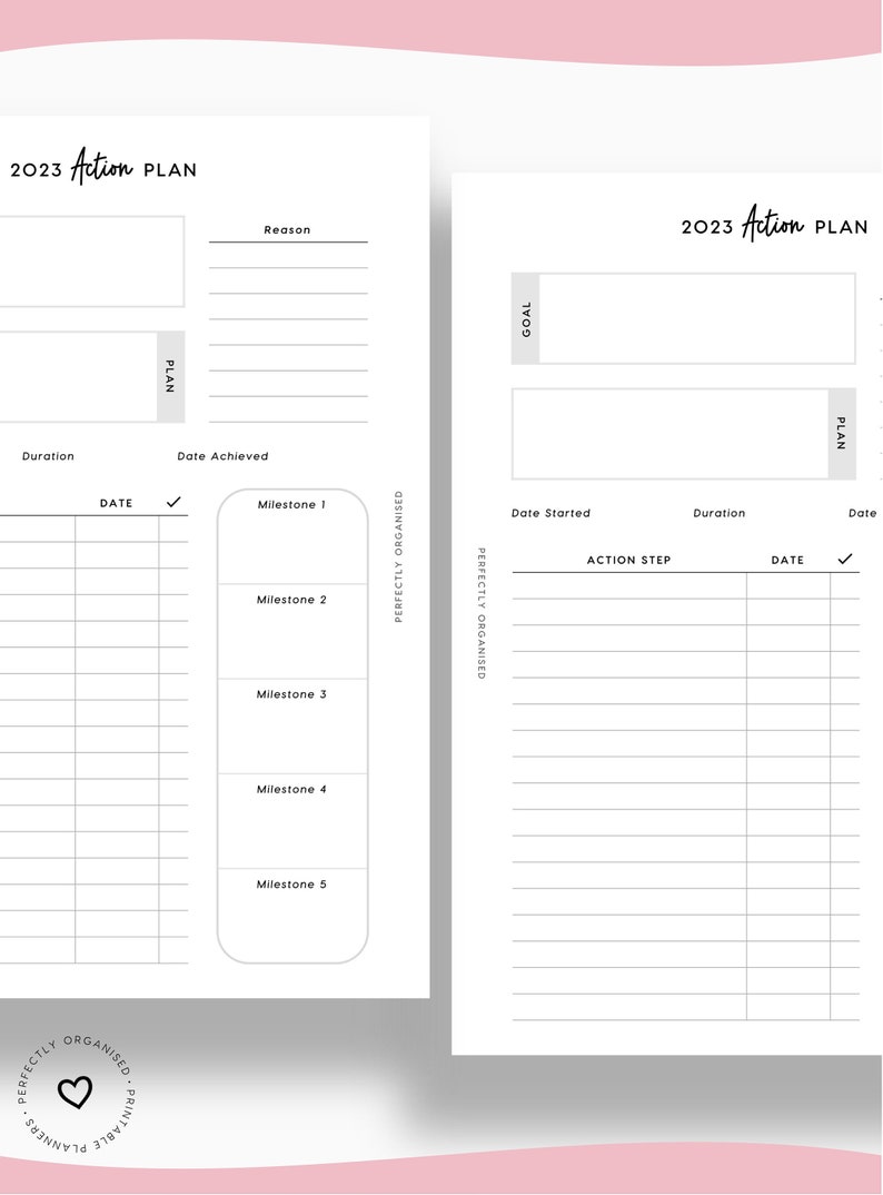 2023 Goals Printable 2023 Goals Printable