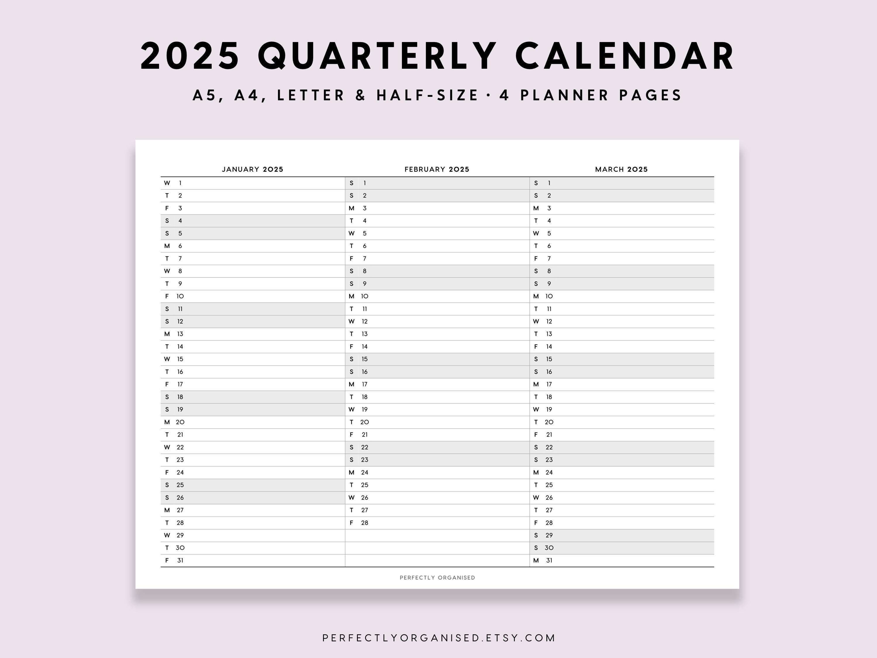 2025-quarterly-calendar-2025-foldout-calendar-2025-folding