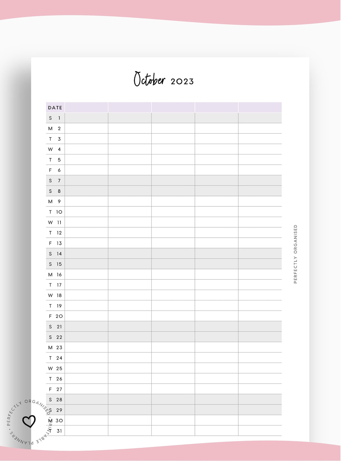 NEW PRINTABLE 2023 Family Planner 2023 Family Calendar Etsy Belgi 