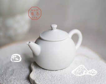 Loose Leaf Teapot / Treasure Teapot｜Snowy Rock