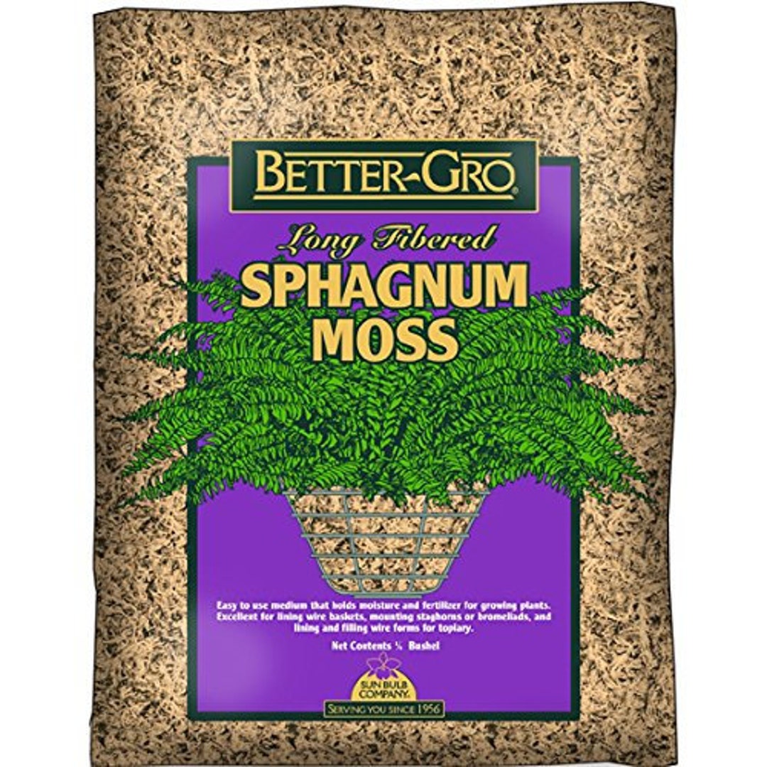 New Zealand Sphagnum Moss 100-grams/3.5 Oz Dehydrated Just Add Water  Excellent Medium for Many Orchids and Carnivorous Plants 