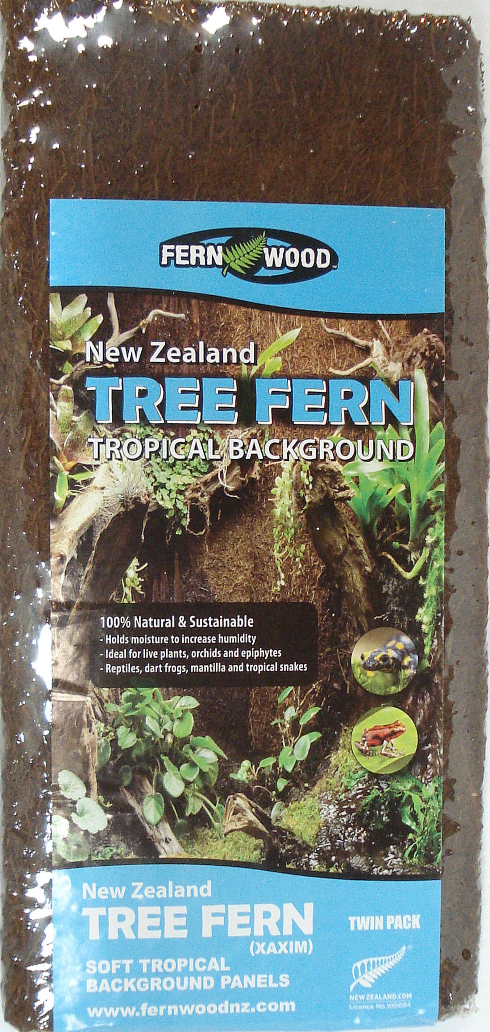 Fern Wood New Zealand Tree Fern Tropical Background Panel Etsy