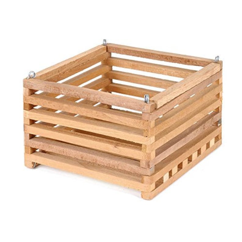 BetterGro Cedar Slat Vanda Basket 10 inch square Etsy
