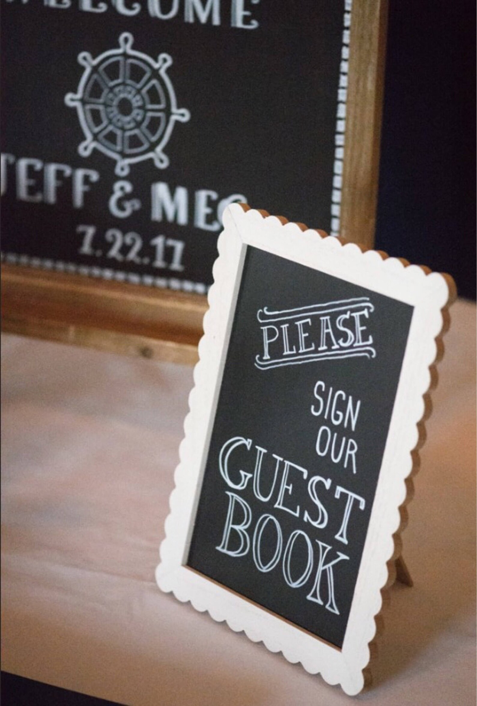 Custom Chalkboard Signs Etsy