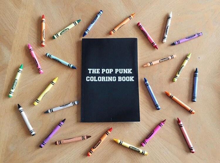 The Pop Punk Coloring Book Second Edition Etsy