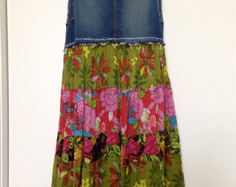 white jean skirt old navy