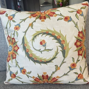 Suzani Pillowcase, Suzani Cushion, Uzbek Suzani, Decorative pillows