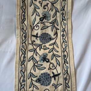 Handmade Embroidered Uzbek Silk Suzani