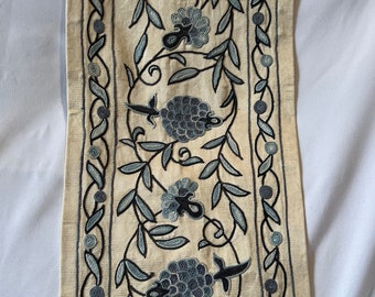Handmade Embroidered Uzbek Silk Suzani