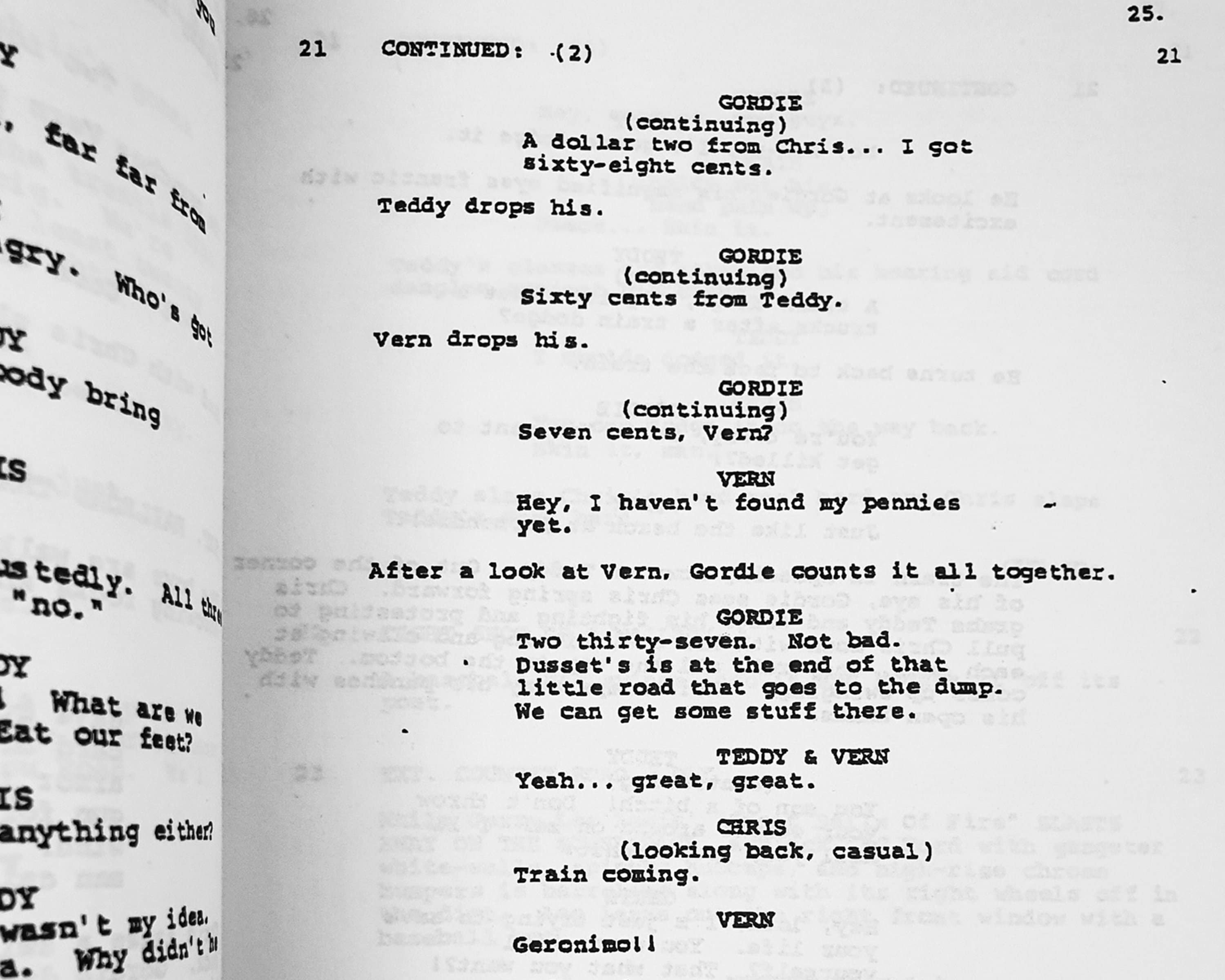 Stand By Me Film Movie Script with Signatures Autograph Etsy