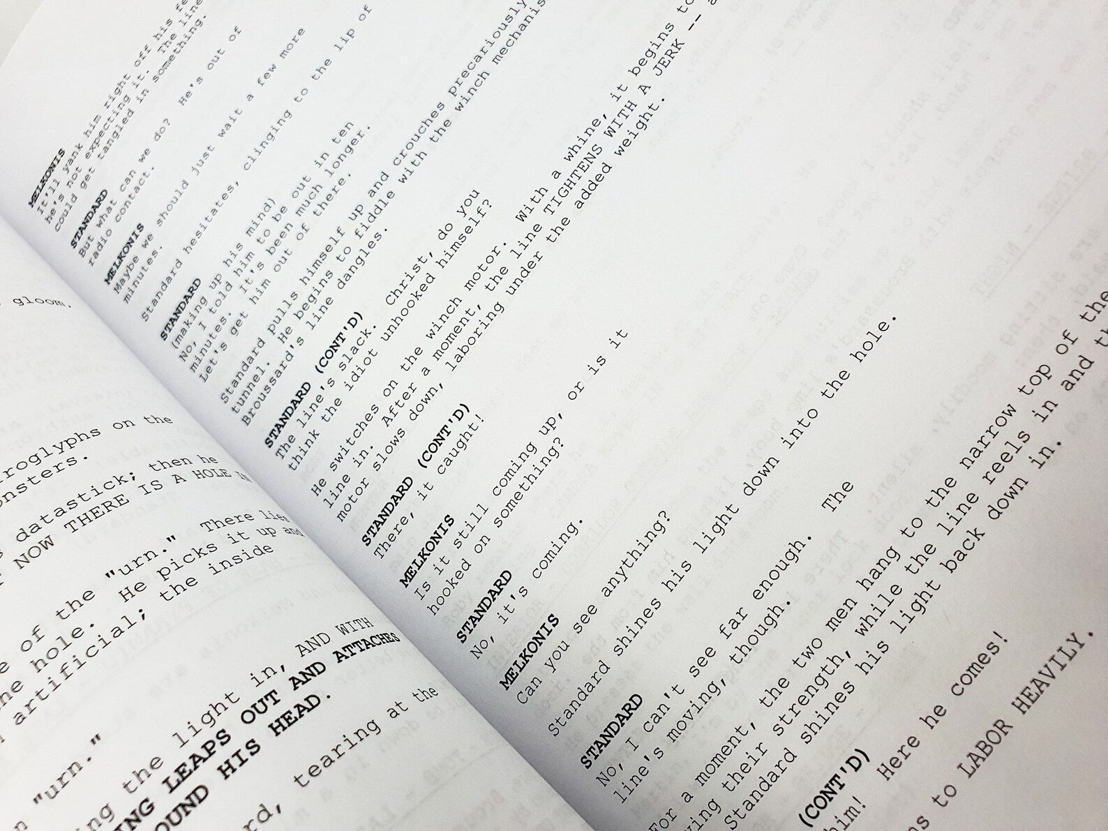Alien Film Horror Movie Script, Screenplay - Starbeast Sigourney Weaver ...