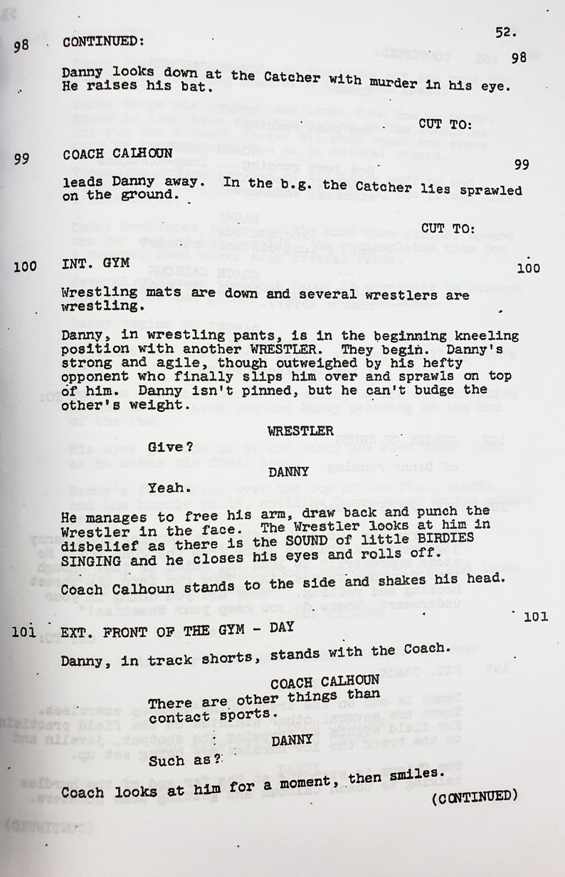 Grease Film Script Screenplay with Signatures Autographs Etsy