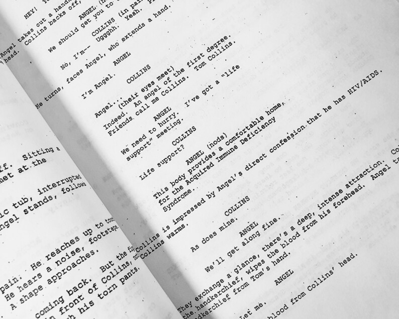 Rent Movie Musical Script Screenplay with Signatures Autograph Etsy