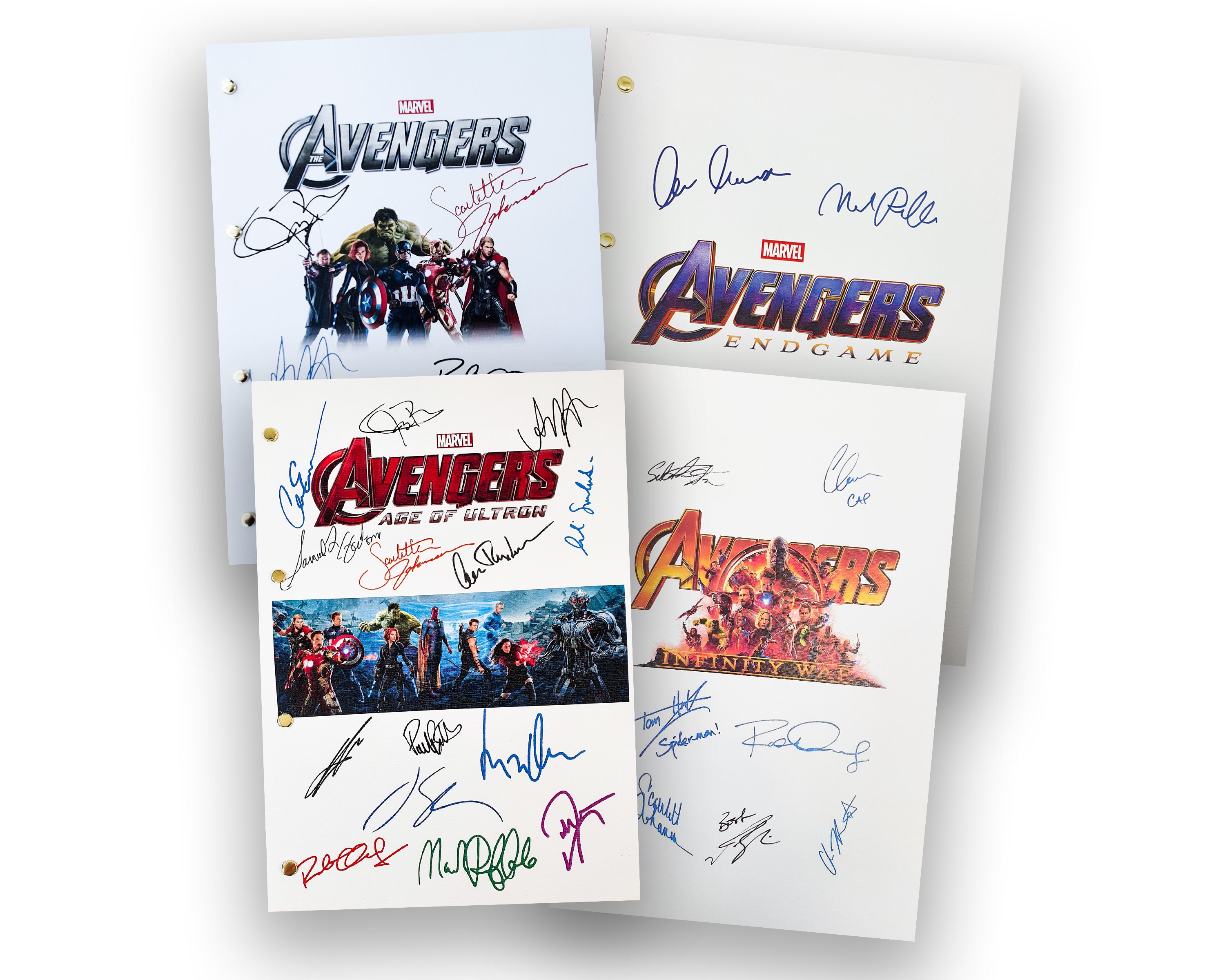Avengers autograph - Etsy 日本