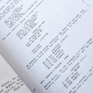 The Greatest Showman Film Movie Script Screenplay With Signatures