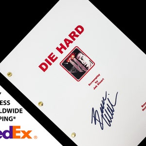 Bruce willis signed - Etsy 日本