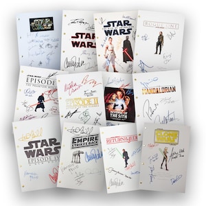 スターウォーズ アルティメット 12 スクリプトバンドル 脚本とサイン 直筆サイン入り復刻版 マンダロリアン 新たなる希望 帝国の逆襲 スカイウォーカー
