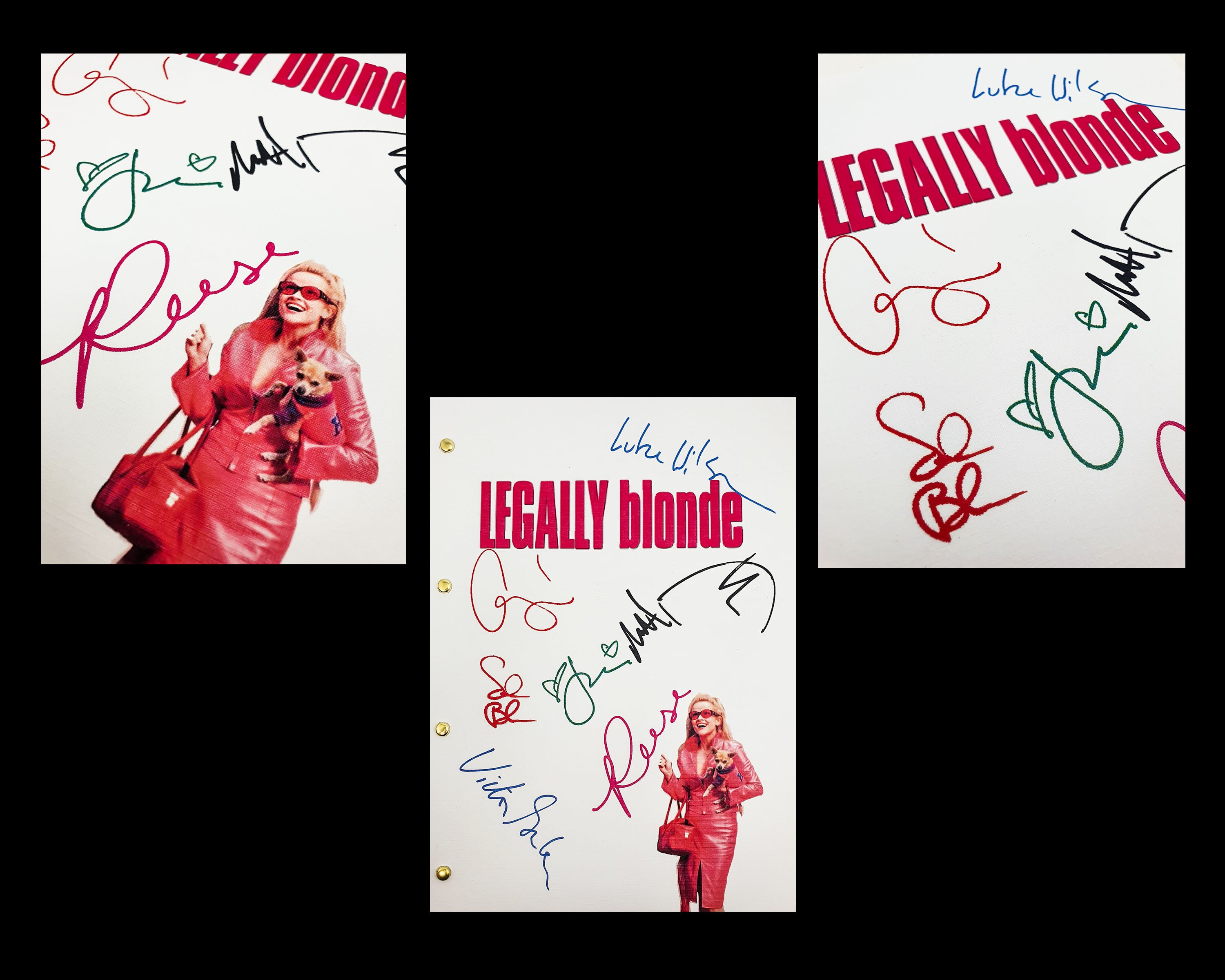 Legally Blonde Film Movie Script Screenplay Signatures | Etsy