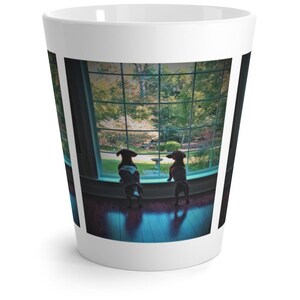 Latte mug w/ Two Dachshunds, Precious Pups