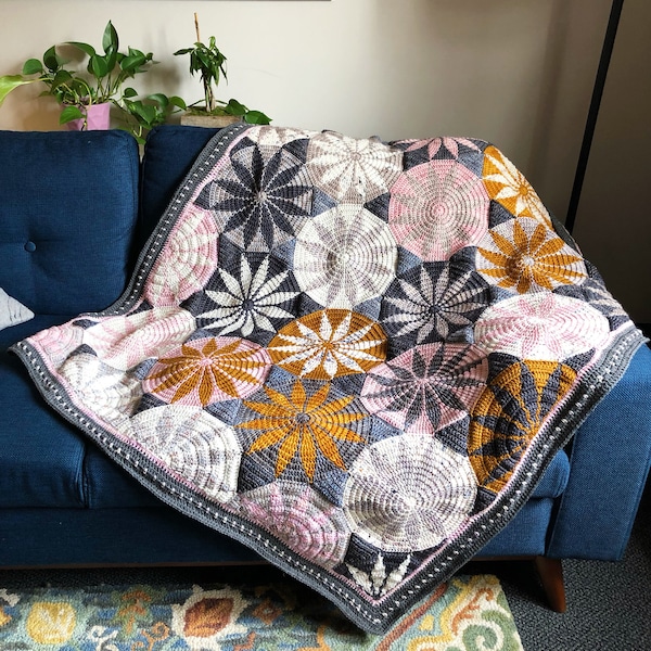 Marguerite Crochet Blanket