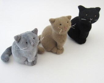 Custom-Made Toy Cat, Kitten Stuffed Animal, Cat Stuffed Animal, Waldorf Cat, Kitten Plushie, Cat Stuffie