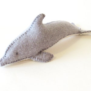 DIY Dolphin Family Sewing Kit, Complete Sewing Kit for Dolphin Stuffed Animals, Make Your Own Felt Dolphin Family image 8