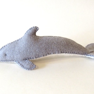 DIY Dolphin Family Sewing Kit, Complete Sewing Kit for Dolphin Stuffed Animals, Make Your Own Felt Dolphin Family image 5