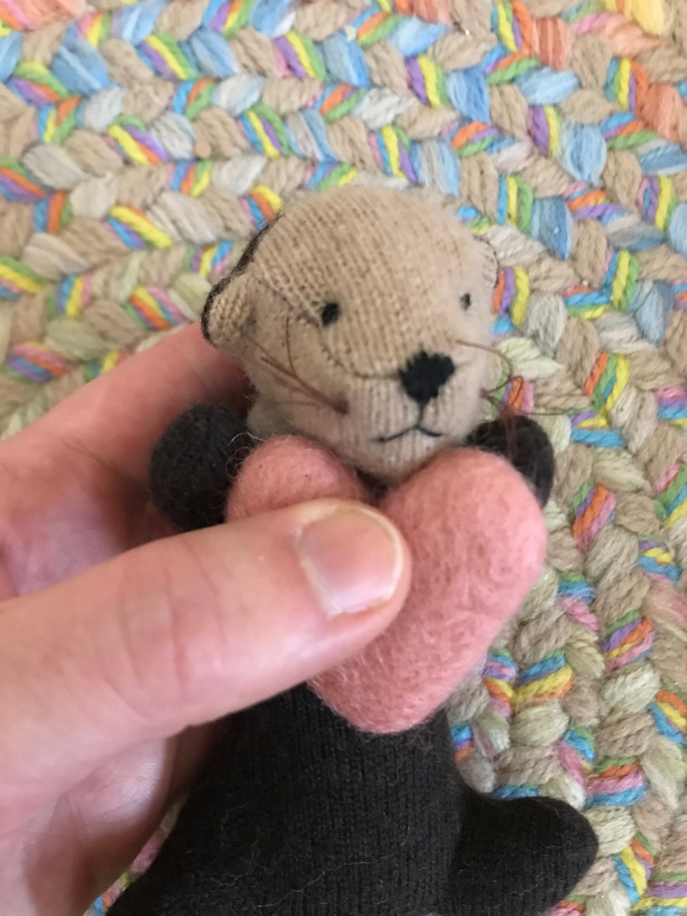 Sea Otter Toy Waldorf Sea Otter Realistic Sea Otter Stuffed - Etsy