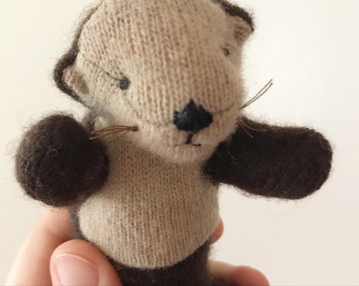 Sea Otter Toy Waldorf Sea Otter Realistic Sea Otter Stuffed - Etsy