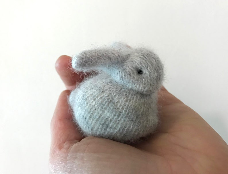 DIY Rabbit Sewing Kit, Complete Sewing Kit for 2 Cashmere Rabbits, Make Your Own Bunny Stuffed Animal image 5