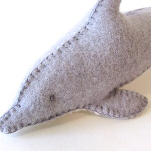 DIY Dolphin Family Sewing Kit, Complete Sewing Kit for Dolphin Stuffed Animals, Make Your Own Felt Dolphin Family image 7