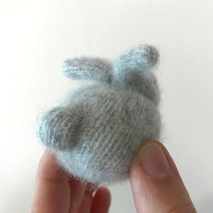 Kit de couture bricolage lapin, kit de couture complet pour 2 lapins en cachemire, fabrication de votre propre animal en peluche lapin image 8