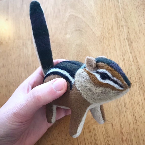 stuffed chipmunk toy