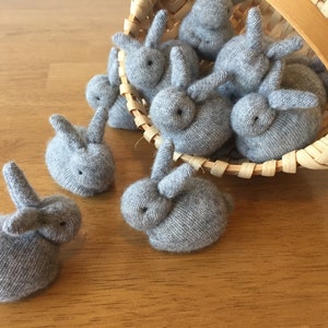 DIY Rabbit Sewing Kit, Complete Sewing Kit for 2 Cashmere Rabbits, Make Your Own Bunny Stuffed Animal image 9