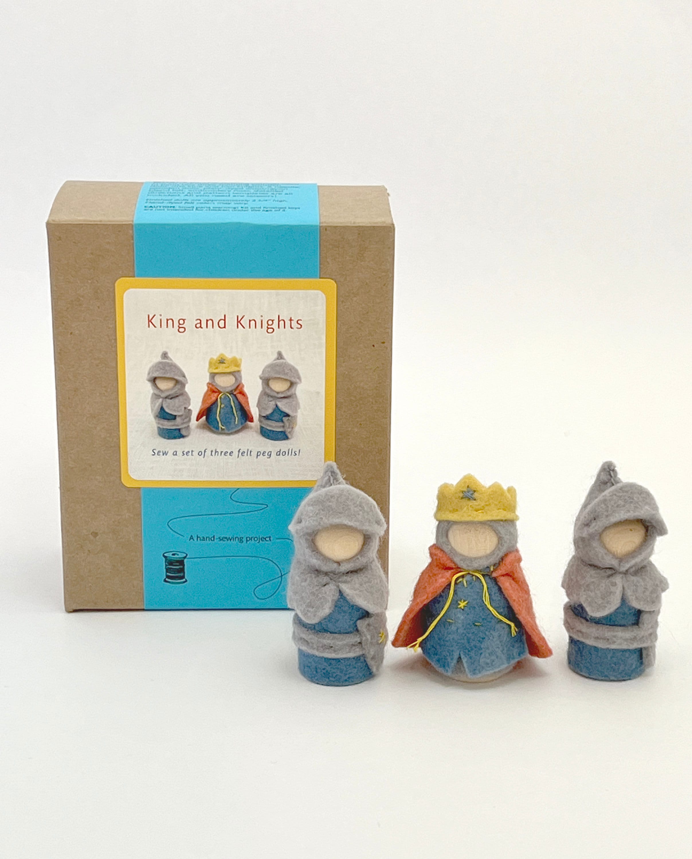 Buy Peg Doll King and Knights Sewing Kit diy Sewing Kit waldorf