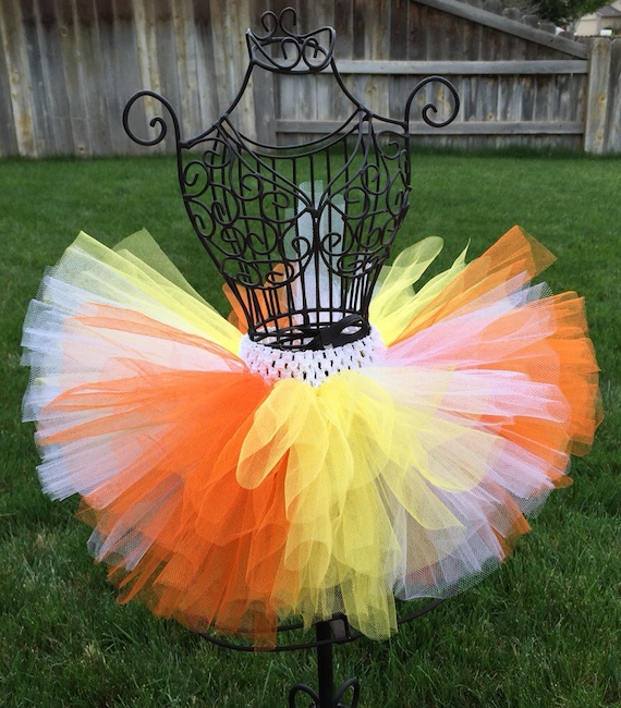 Candy Corn Tutu, Baby Tutu, Infant Tutu, Toddler Tutu, Newborn Tutu,  Halloween Tutu, Halloween, photo prop, 1st Halloween Outfit
