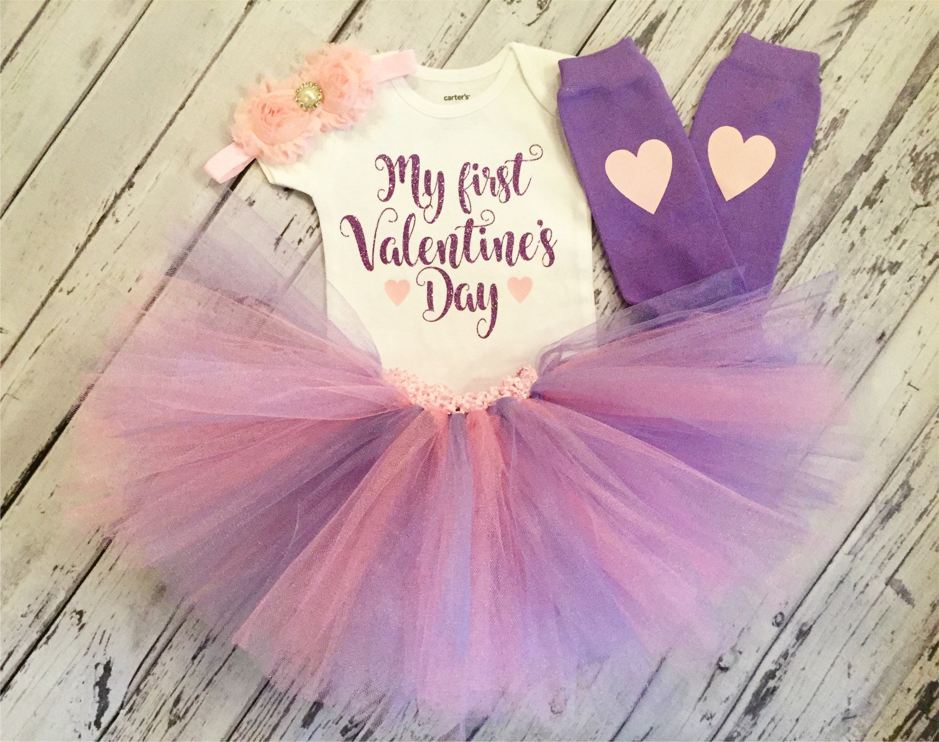 Baby Girl Valentines Outfit Girls Valentines Outfit My 1st