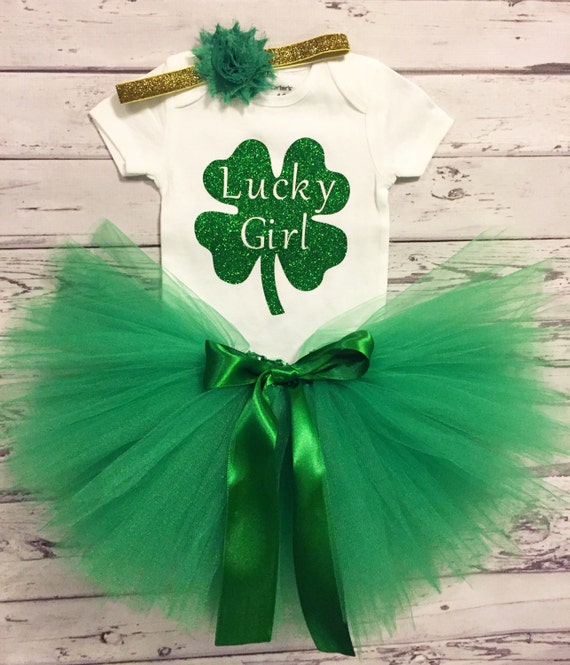 St Patty's Day Tutu Outfit, Green Tutu, St Patricks Day Tutu, St Pattys Day  Bodysuit, First St Pattys Outfit, Baby Tutu, Toddler Tutu