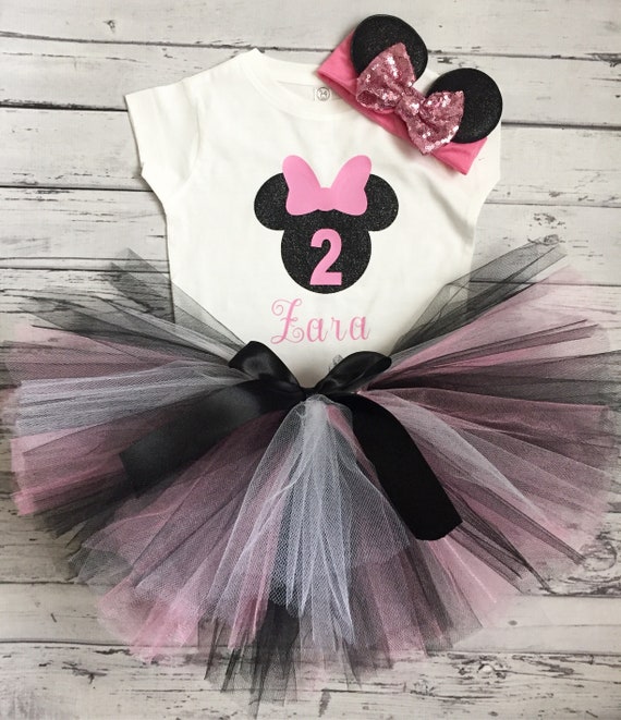 Tutu Traje De Minnie Rosa Minnie Rosa Vestidos De Fiesta De Minnie