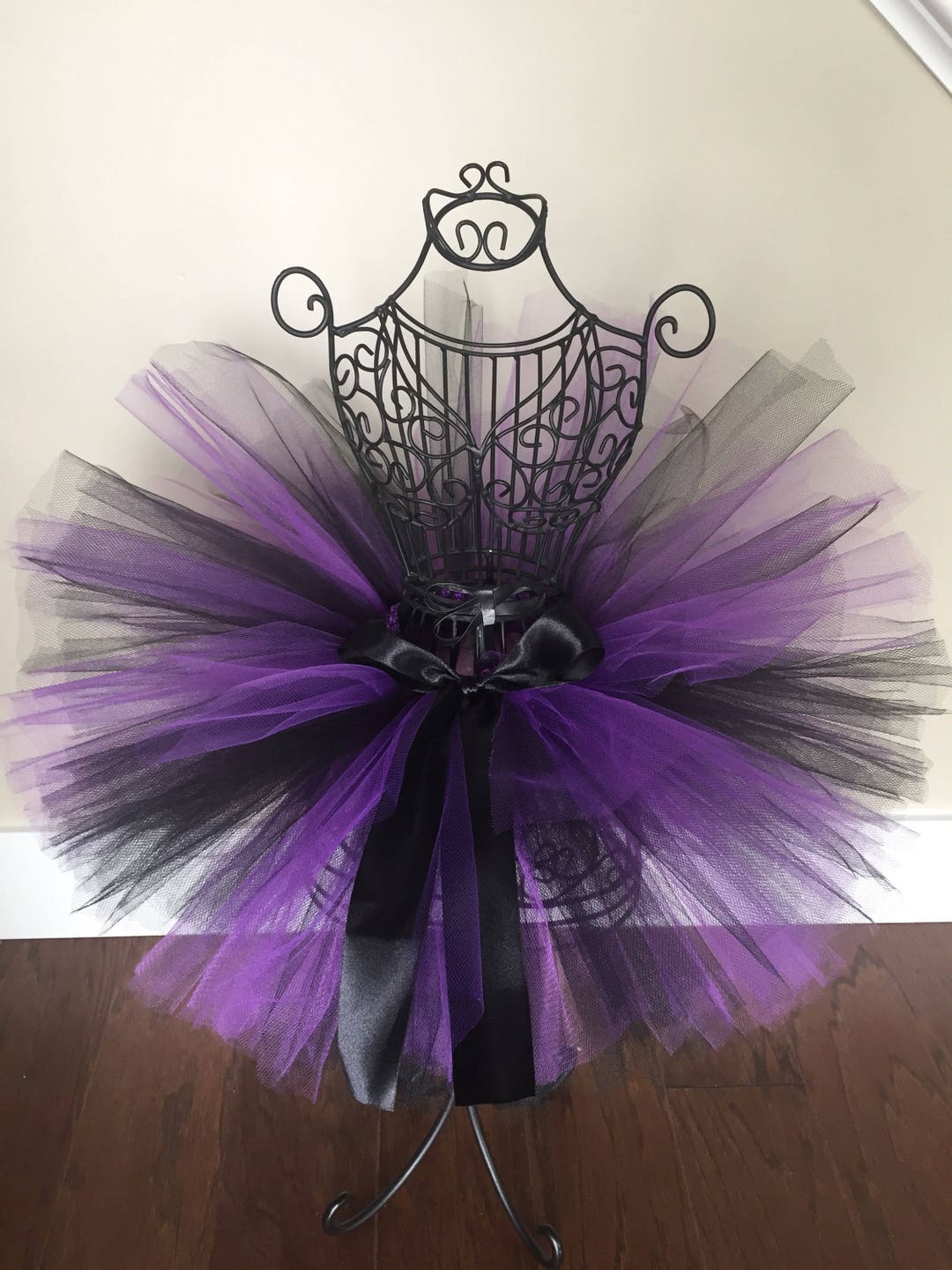 Black and Purple Halloween Costume Witch Tutu Baby Girl Witch Etsy