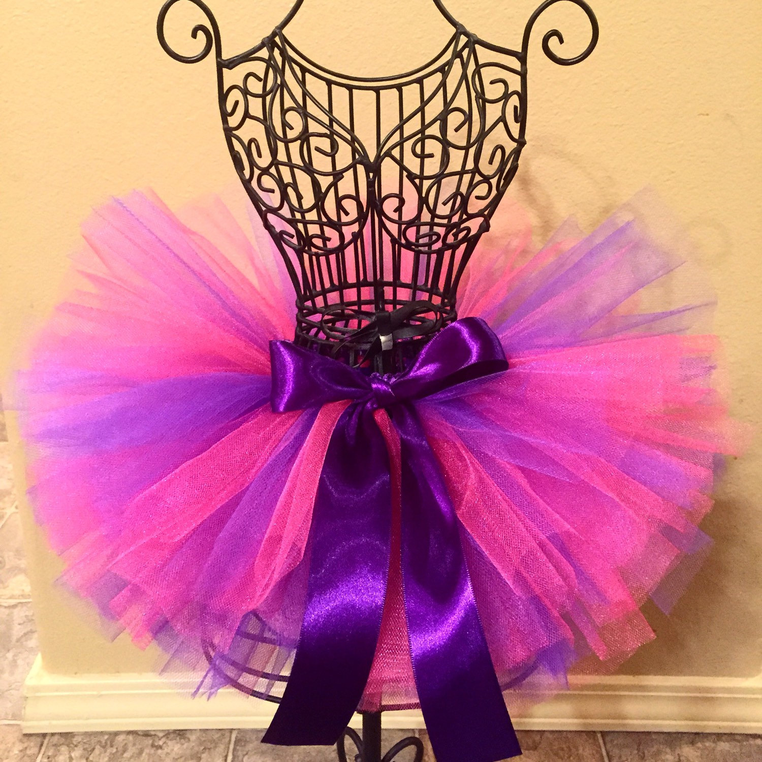 Pink and Purple Tutu Baby Tutu Birthday Tutu Toddler Tutu Etsy