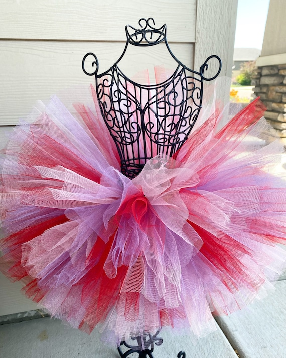 PREMIUM Tutu Pink Purple Red Baby Tutu Super Full and Fluffy Tutu