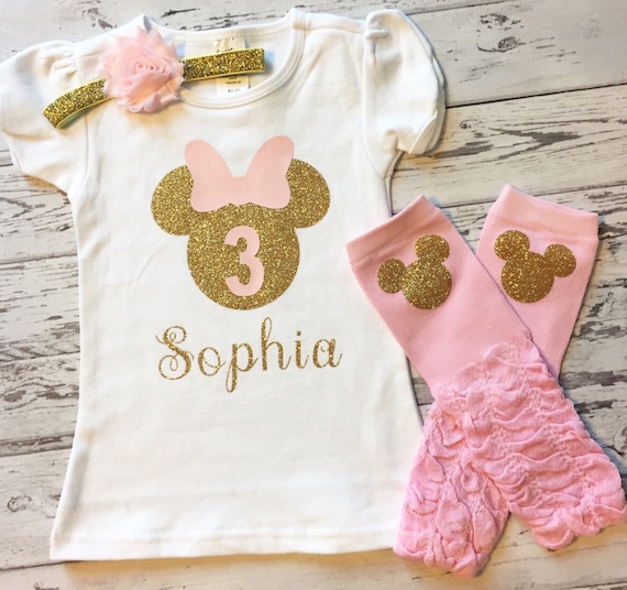 minnie mouse 3rd birthday shirt