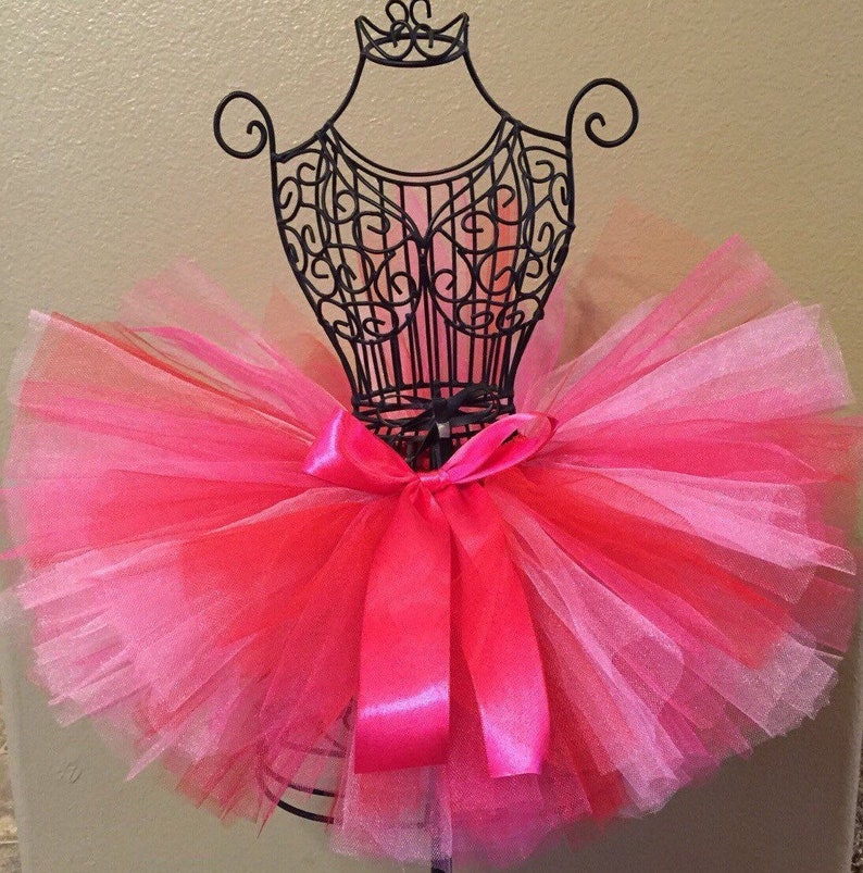 Valentine Tutu, Pink and Red Tutu, Baby Tutu, Infant Tutu, Toddler Tutu, Newborn Tutu, Pink Tutu, Red Tutu, Holiday Tutu, Birthday Tutu image 2