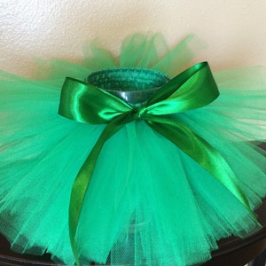 St Pattys Day Tutu, St Patricks Outfit, Green Tutu, Tinkerbell Tutu, Hawaiian Tutu, Baby Tutu, Newborn Tutu, Infant Tutu, Toddler Tutu