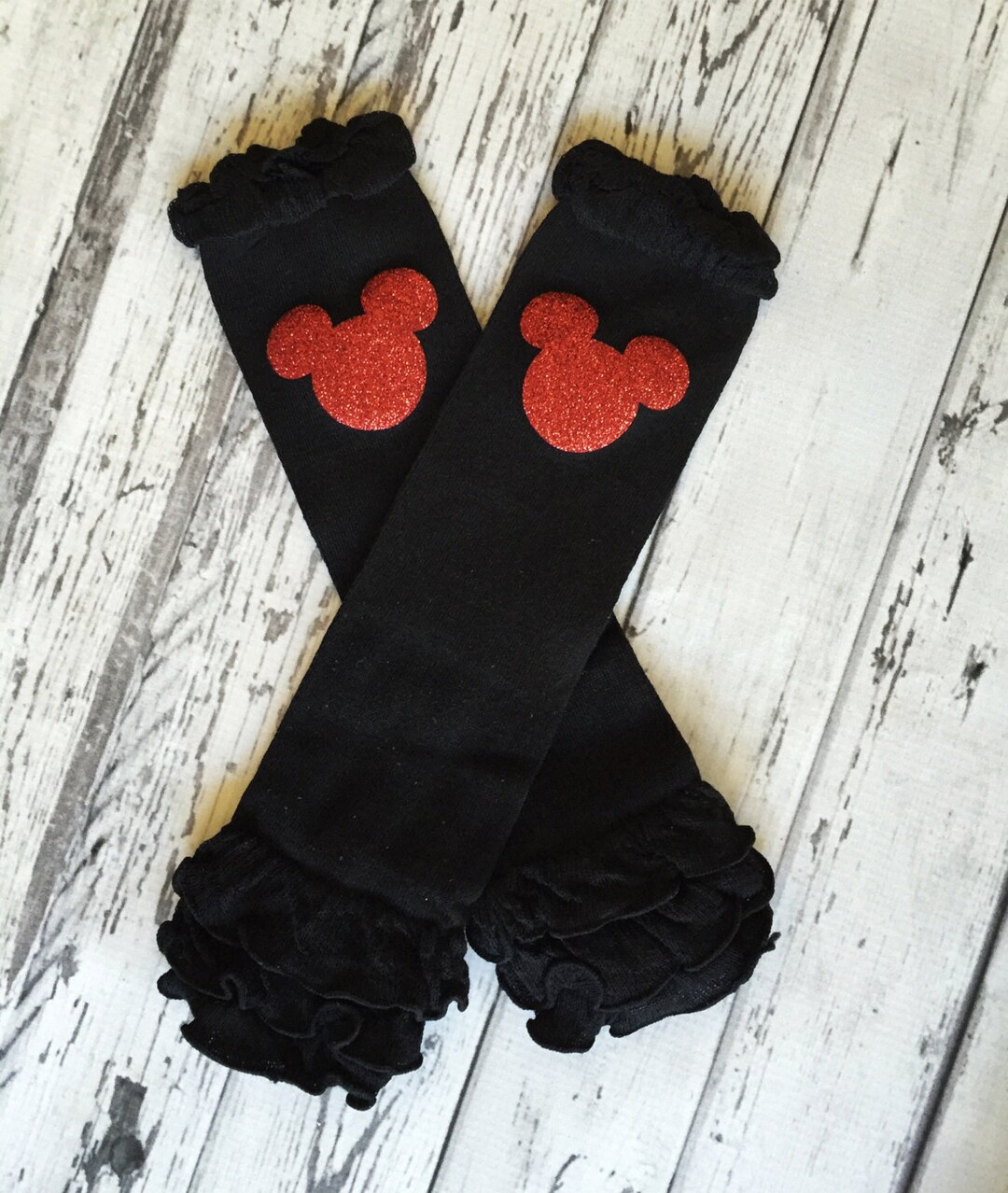 Black Ruffle Leg Warmers, Baby Leg Warmers , Toddler Leg Warmers, Black