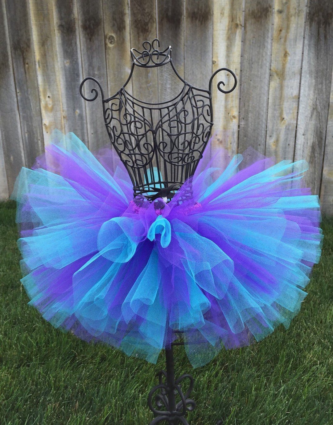 Aqua Purple Tutu Baby Tutu Frozen Tutu Toddler Tutu Mermaid Tutu